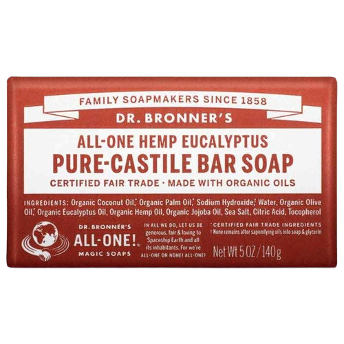 PURE-CASTILE BAR SOAP - Eucalyptus