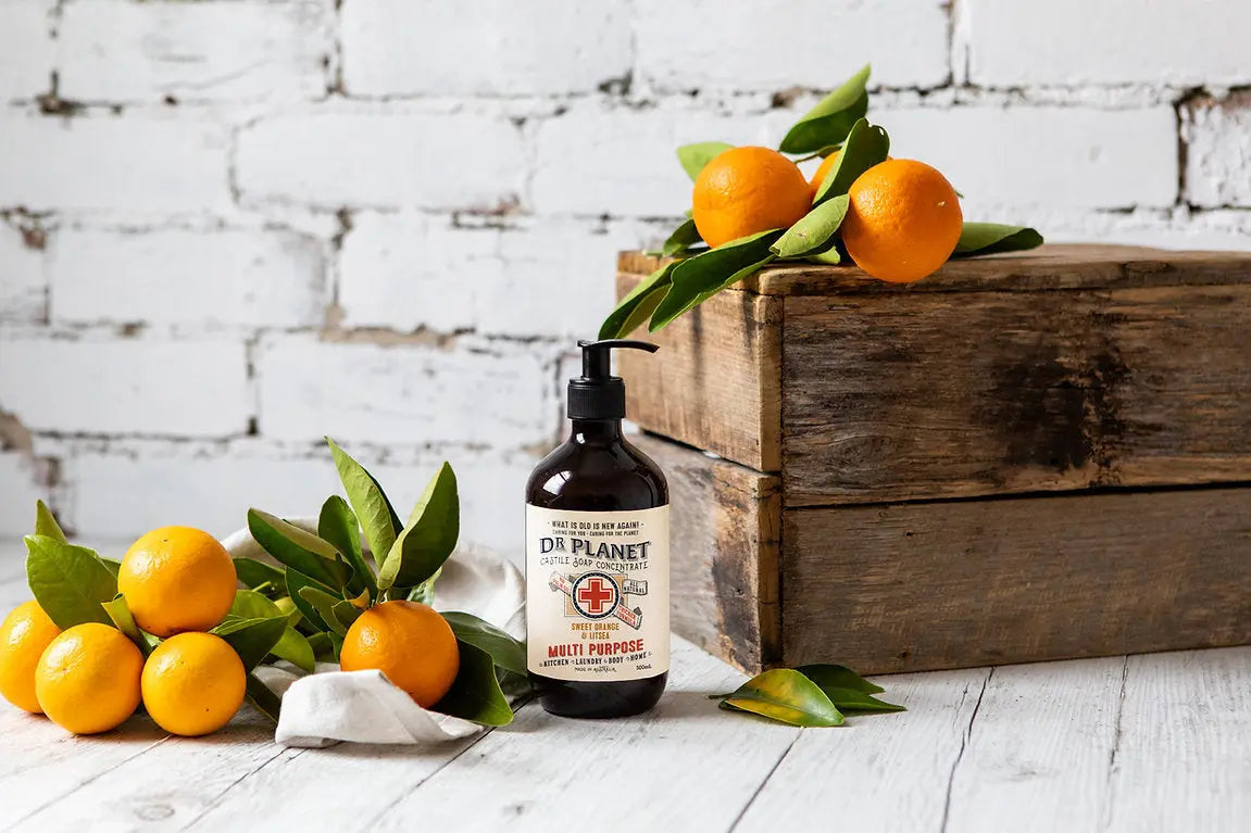 Castile Soap Concentrate - Sweet Orange and Litsea DR PLANET