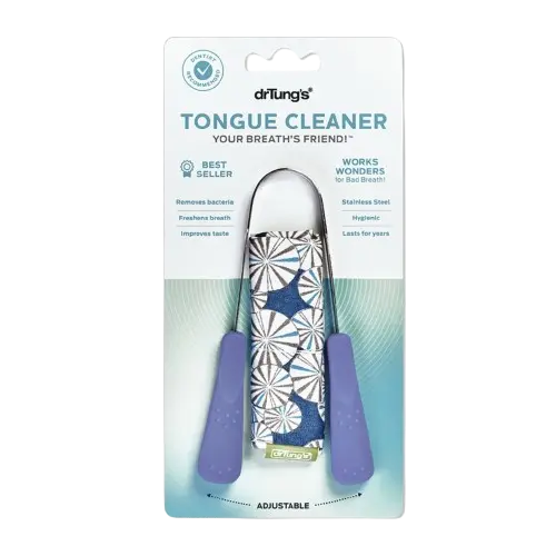 Tongue Cleaner Stainless Steel (Colour May Vary) DR TUNG'S