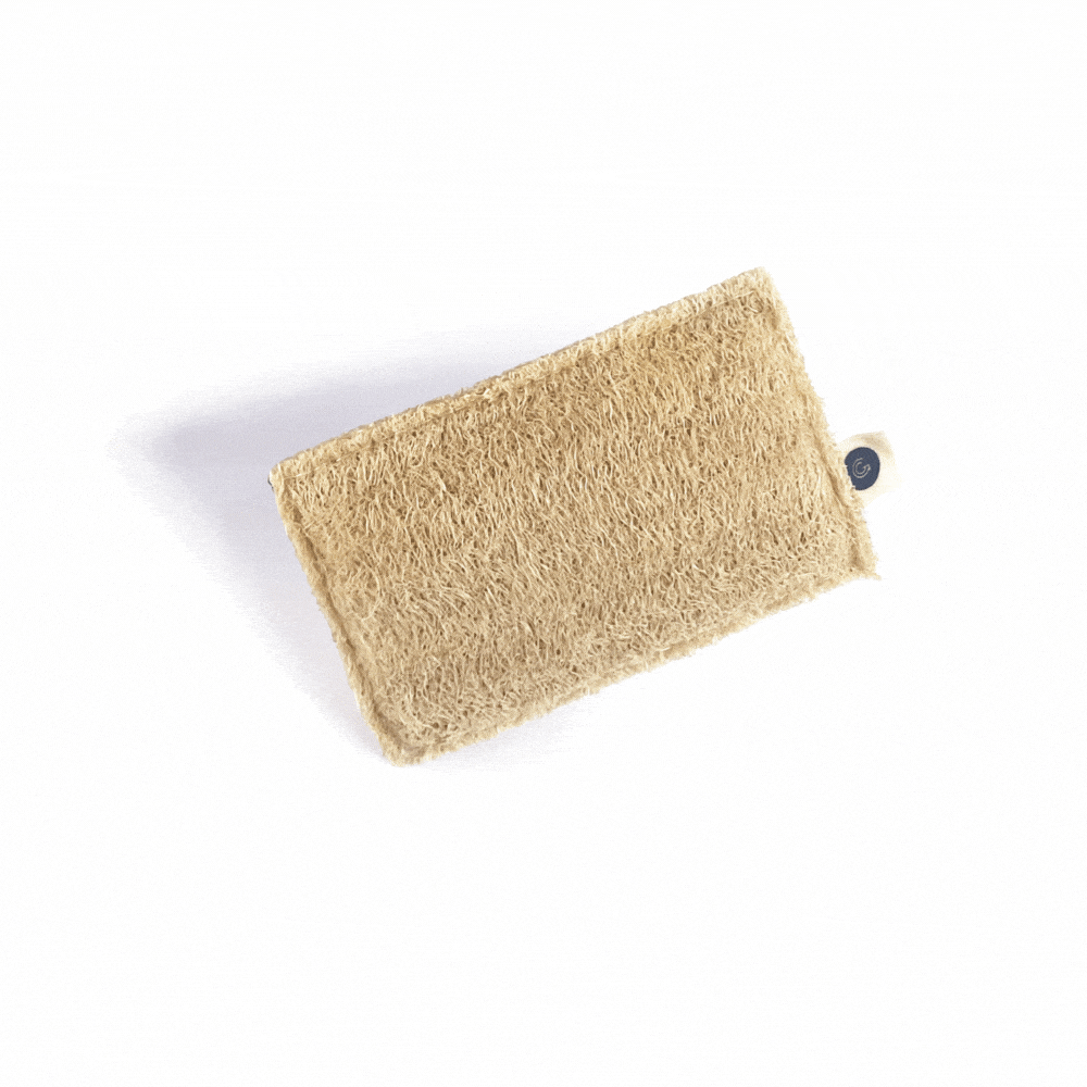 eco scrubs, good change store, eco friendly, loofah, wood pulp sponge, video