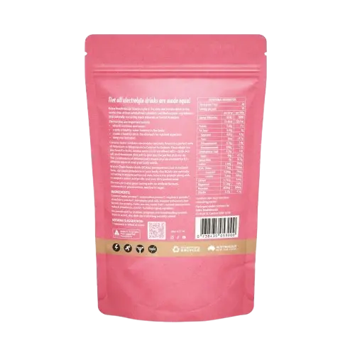 eden healthfoods electralyte drink watermelon and berries back