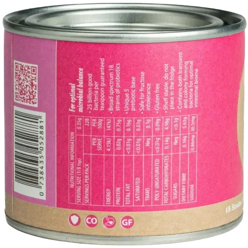 eden healthfoods ultimate biotic, pre/probiotic, info