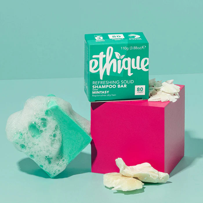 ethique solid shampoo bar mintasy