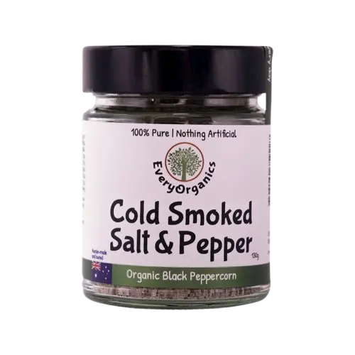 every organics cold smaoked salt and pepper