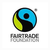 Fairtrade Foundation logo on a white background - bun coffee