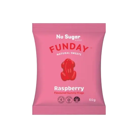 Raspberry Gummy Frogs FUNDAY