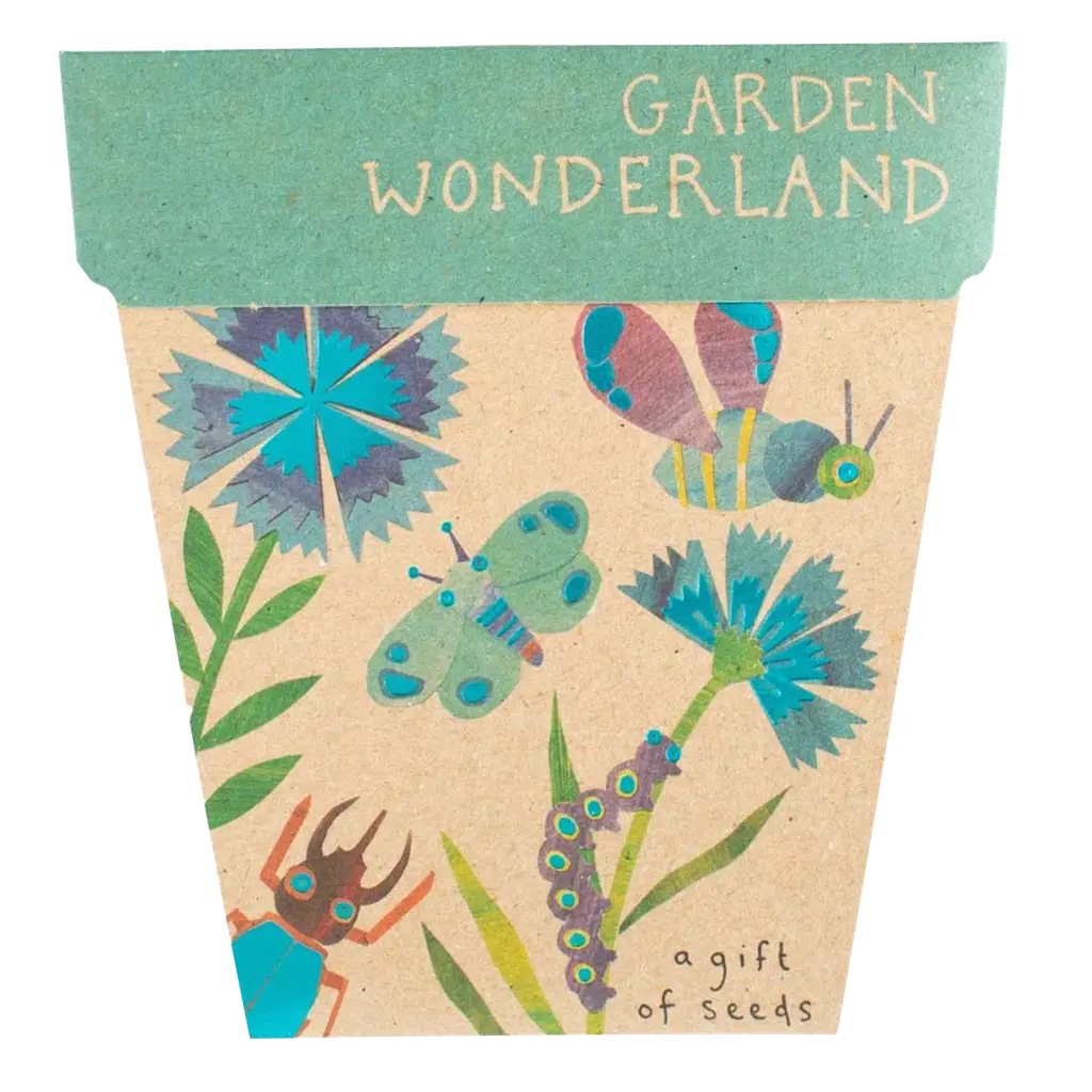 sow n sow, a gift of seeds, garden wonderland, front