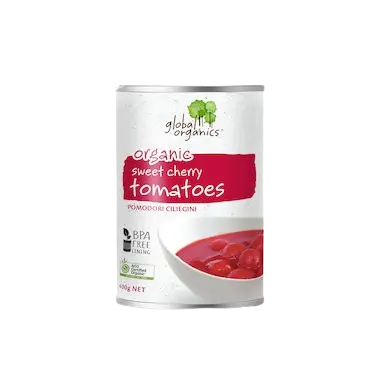 Organic Sweet Cherry Tomatoes  400g GLOBAL ORGANICS