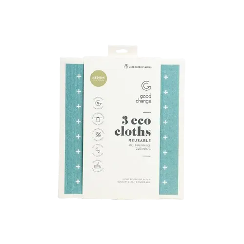 good change store 3 pack eco friendly reusable cleaning cloths