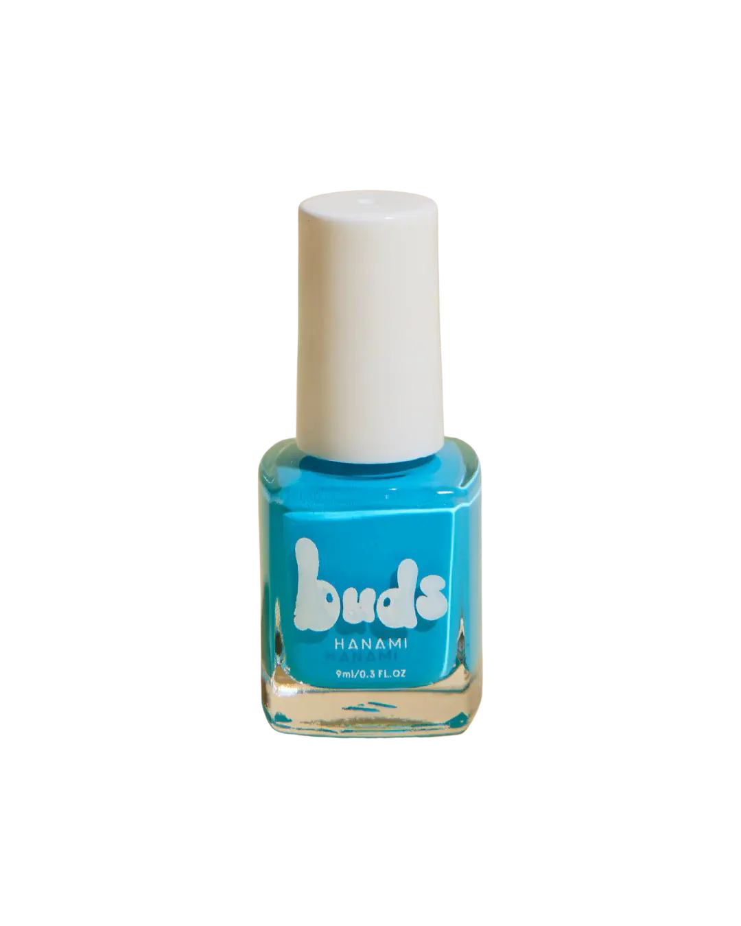 hanami buds, non toxic kids nail polish, sky blue