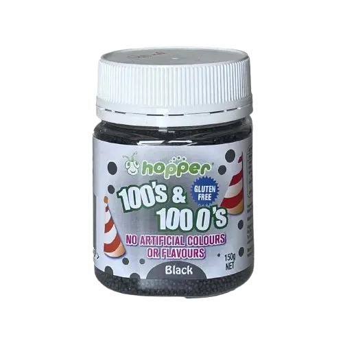 hopper black natural 100s and 1000s