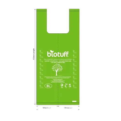 biotuff bags, bin liners