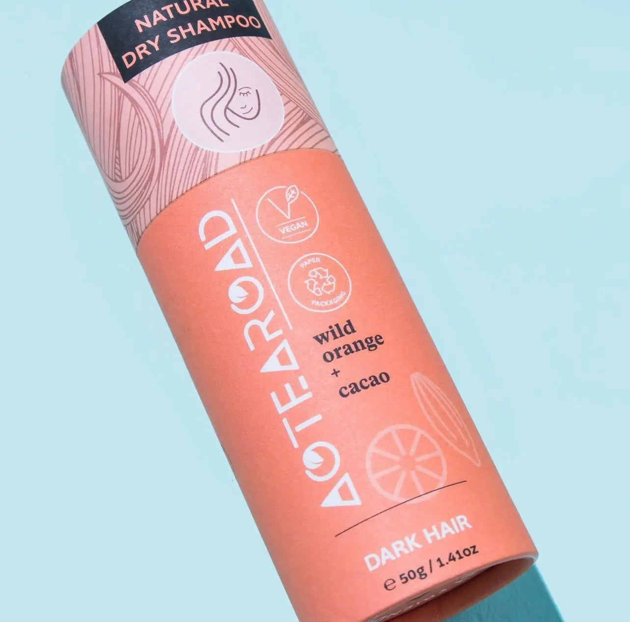 Organic Natural Dry Shampoo - Dark Hair AOTEAROAD