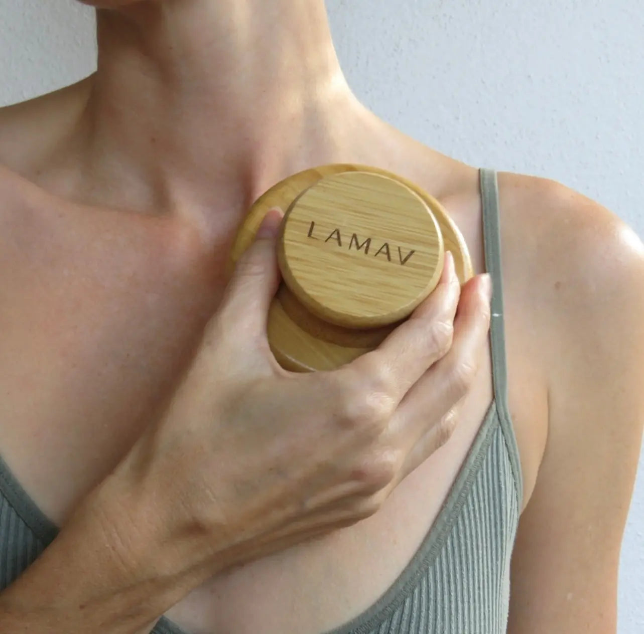 Garshana Dry Body Brush, lamav, dry body brush, body brushing, brush