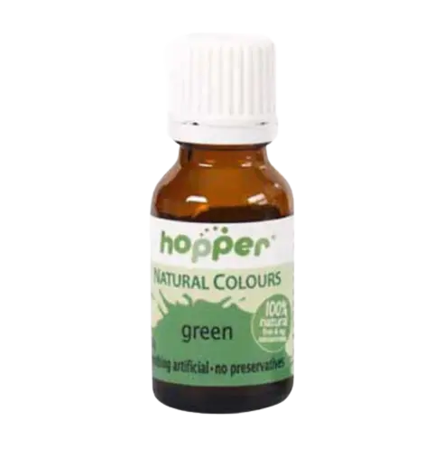 natural food colour, hopper food colours, additive free food colouring, natural colours, green, hopper foods
