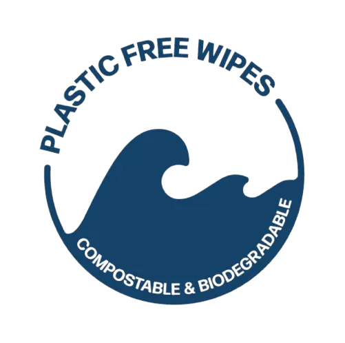 Clean Life plastic free baby wipes, compostable and biodegradable