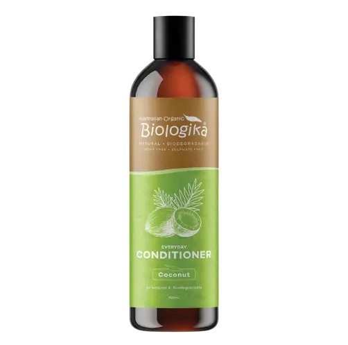 biologika, organic conditioner, biologika shampoo, coconut conditioner, natural conditioner, front, additive free
