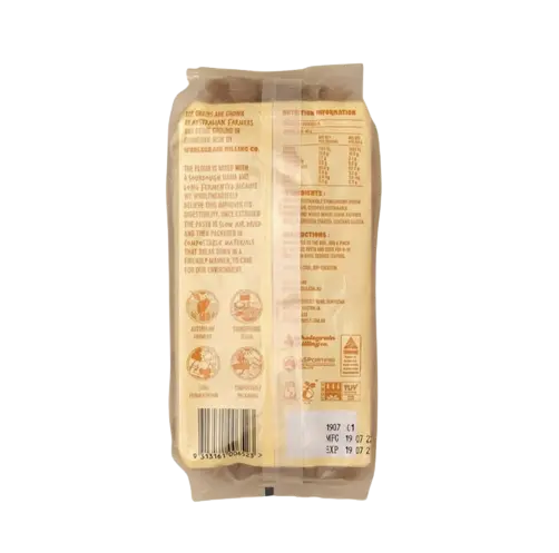 berkelo, sourdough pasta, penne pasta, back
