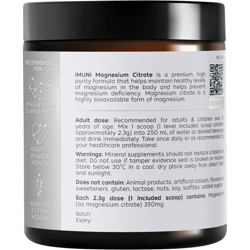 imuni magnesium citrate