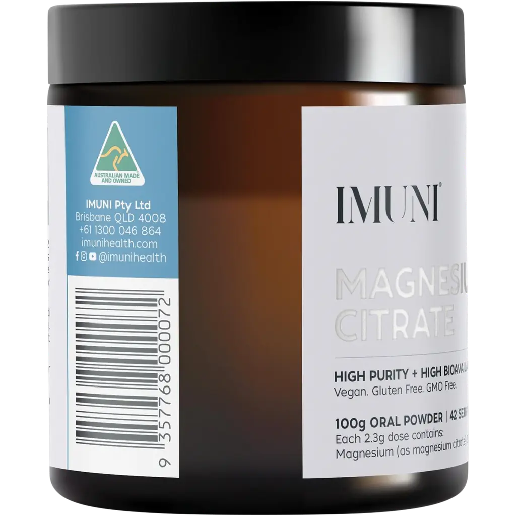 imuni magnesium citrate side