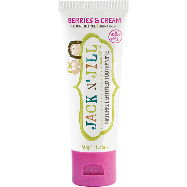 jack n jill berries and cream kids natural toothpaste
