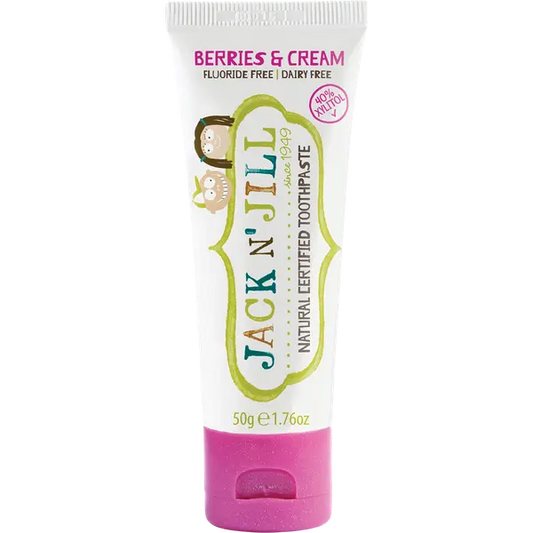 jack n jill berries and cream kids natural toothpaste