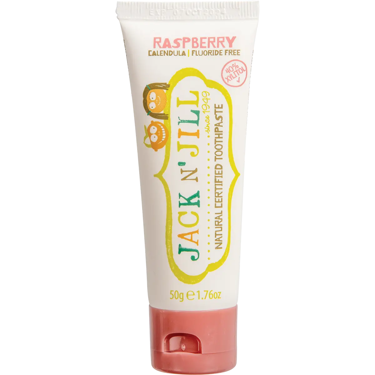 Children's Natural Toothpaste - Raspberry JACK N' JILL