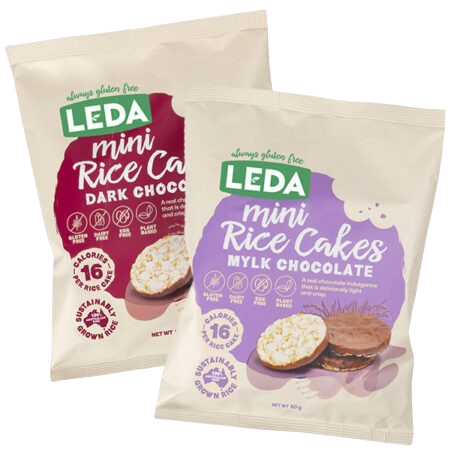 leda mini rice cakes varieties