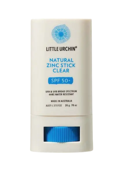 little urchin natural zinc stick clear