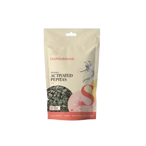 live wholefoods Organic Activated Pepitas