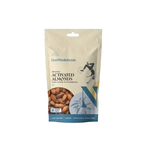 live wholefoods Organic Activated Almonds