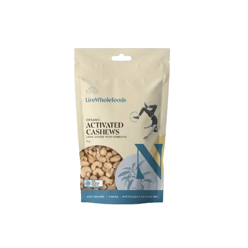 live wholefoods Organic Activated Cashews