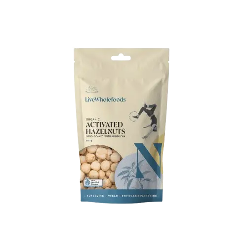 live wholefoods Organic Activated Hazelnuts
