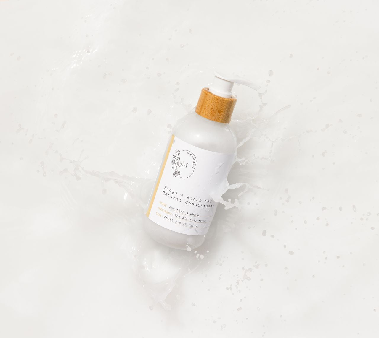 melvory skincare Mango & Argan Oil Natural Conditioner