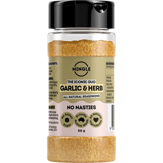 mingle garlic and herb all natural seasoning