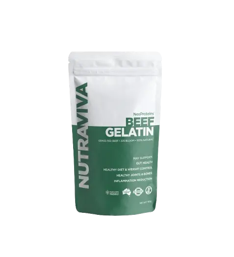 Beef Gelatin - Grass Fed & Grass Finished NUTRAVIVA
