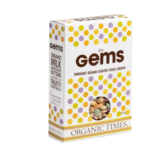 Little Gems Chocolate ORGANIC TIMES