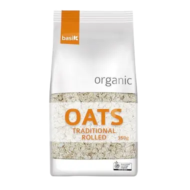 Organic Traditional Oats 350g BASIK