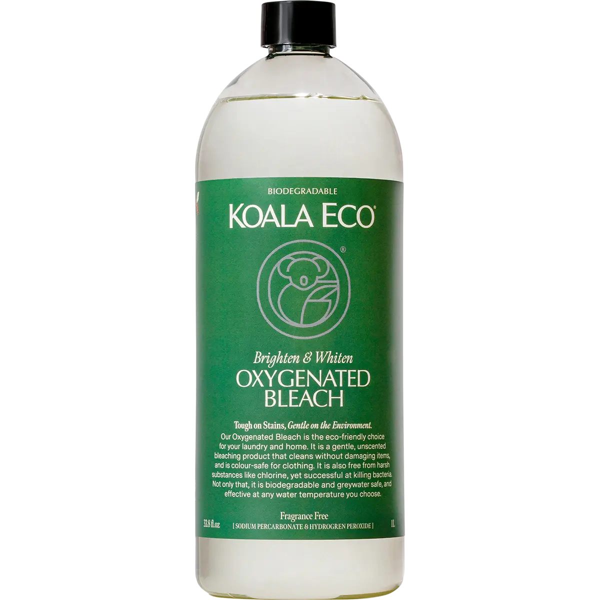 koala eco oxygenated bleach bottle