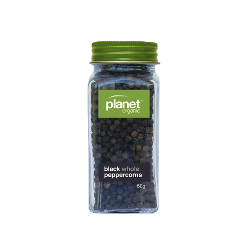 Peppercorns Black - Certified Organic