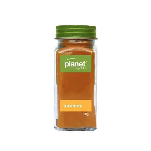 planet organic turmeric, organic spices, additive free