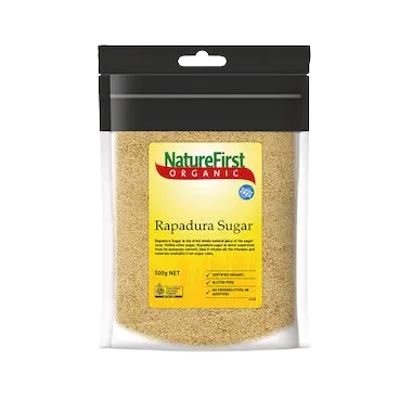 Organic Rapadura Sugar 500g NATURE FIRST ORGANIC