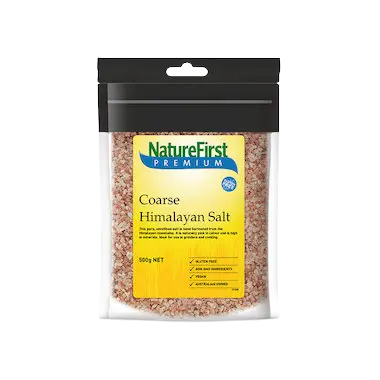 Himalayan Coarse Salt 500g NATURE FIRST ORGANIC