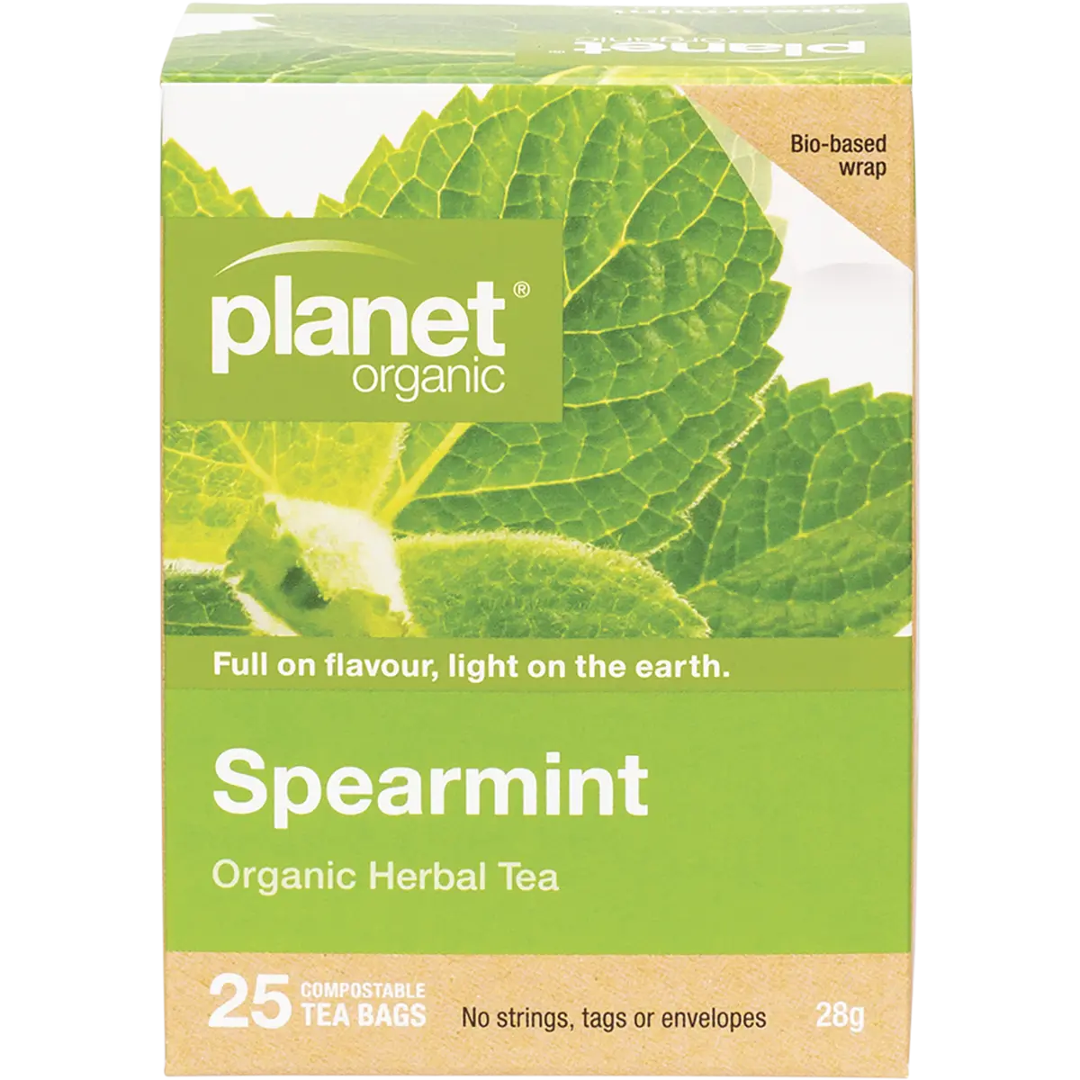 planet organic spearmint organic herbal tea