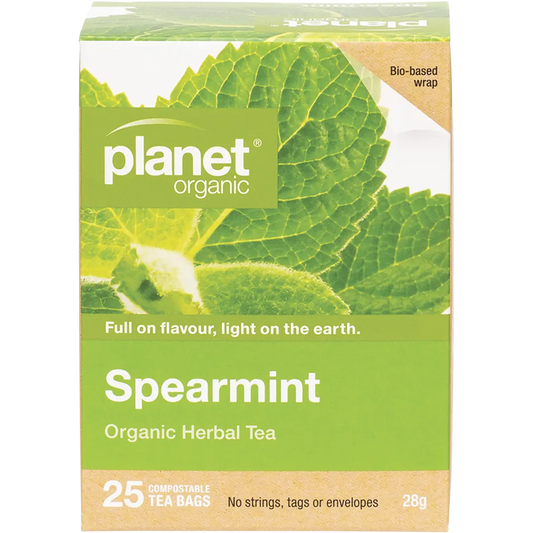 planet organic spearmint organic herbal tea