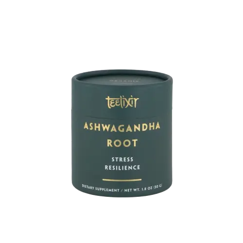 teelixir organic ashwagandha root, stress resilience