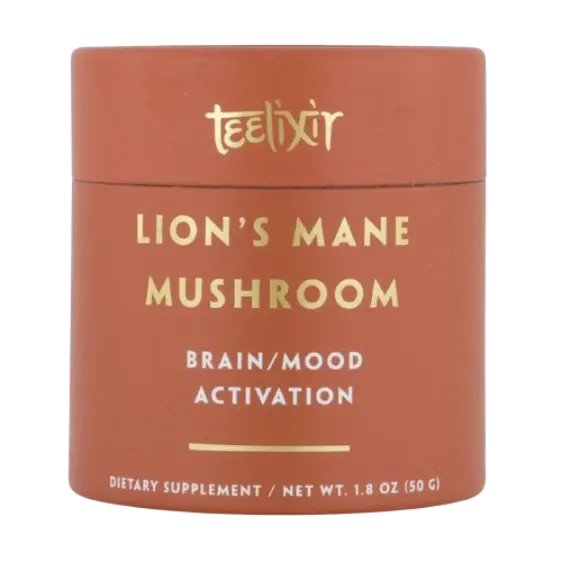 Teelixir organic lion's mane mushroom 50g