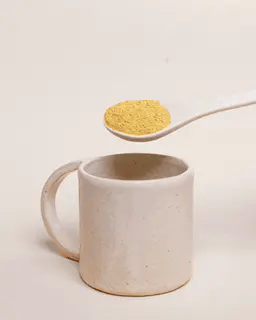 mug of nutra organics vegetable broth