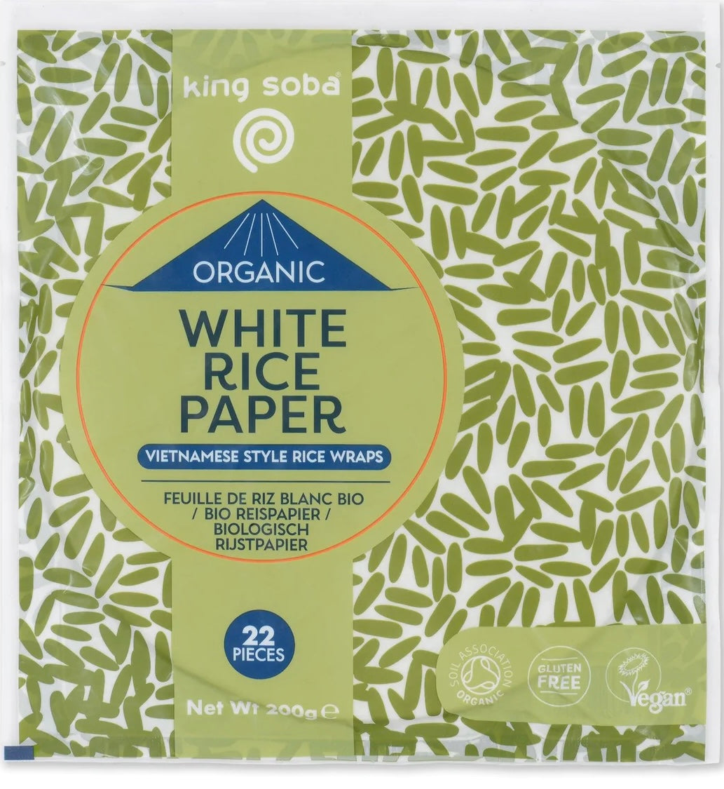 Organic White Rice Paper