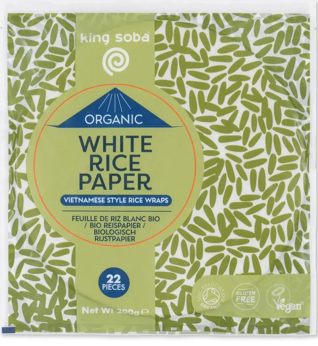 Organic White Rice Paper KING SOBA